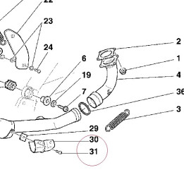 Screw torx M5 77913341A