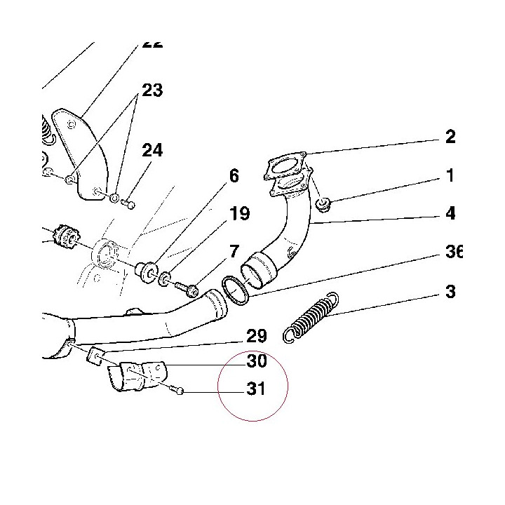 Screw torx M5 77913341A