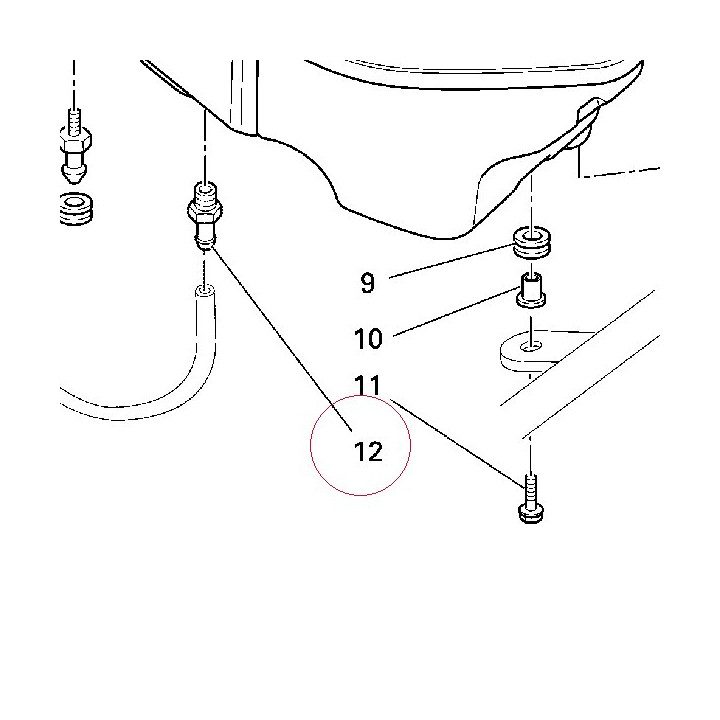 Joint, hose 77913352A