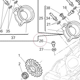 Plug, threaded M10X1.25 77913601A
