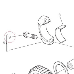 Bolt, connecting rod 77914041A