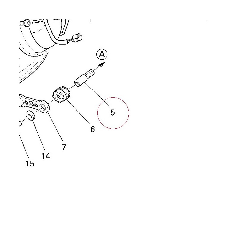Screw, special 77914821A