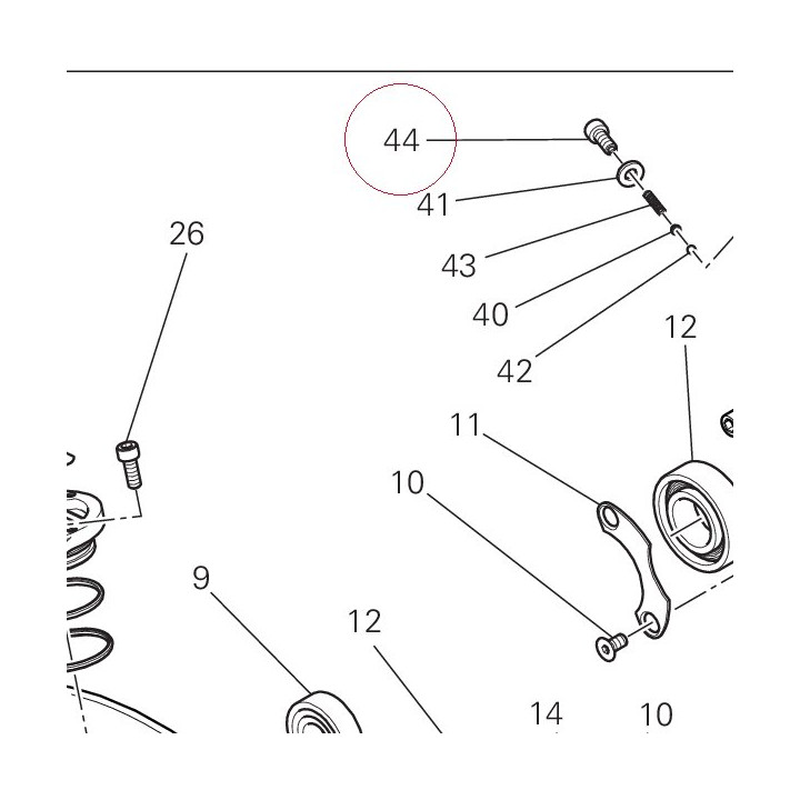 Screw, special 77916501AE