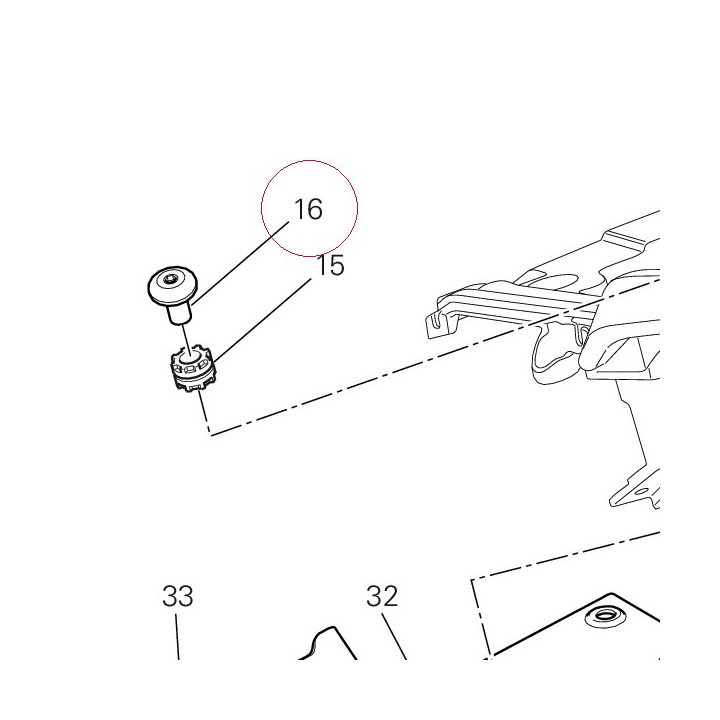 Screw, special 77916631A