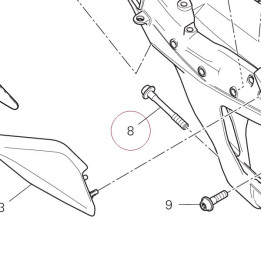 Special screw bottom 77916773AA