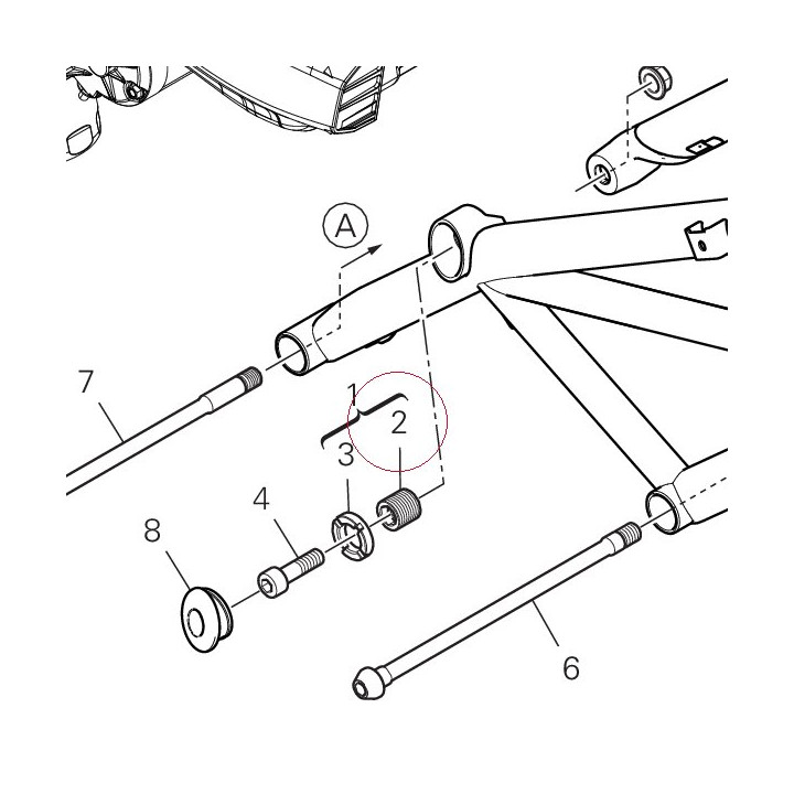 Threaded dowel 77917261A