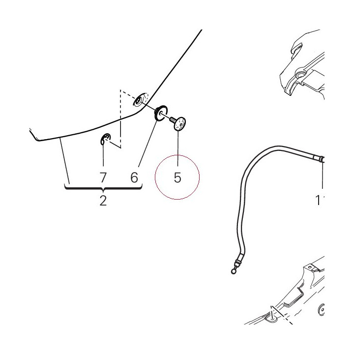 Screw, special 77919851BA