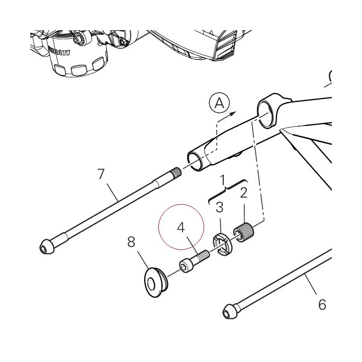Screw, special 7791A201AA