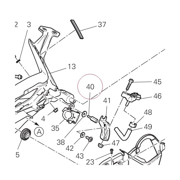 Screw, special 7791A531AA