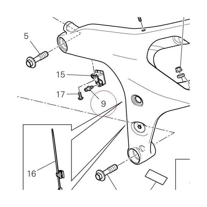 Screw, special 7791B103AA