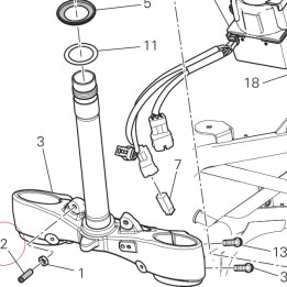 Screw, special 77950641B