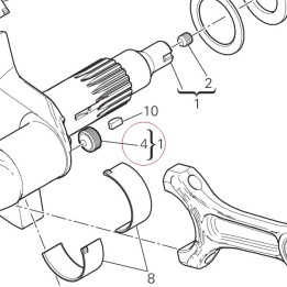 Threaded plug M16X1 78010151A