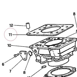 Head-cylinder gasket 78610053A