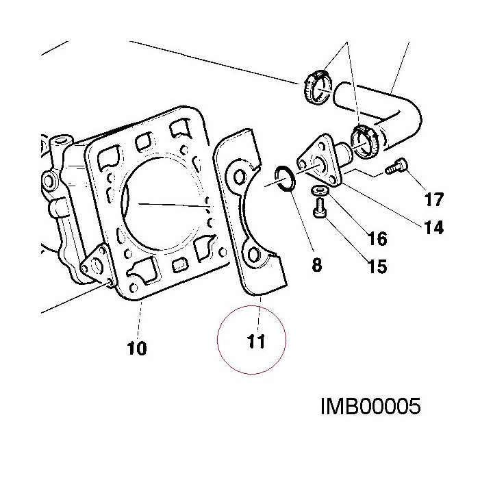 Gasket, cylinder head 78610541A
