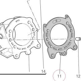 Gasket, cylinder head 78610922A