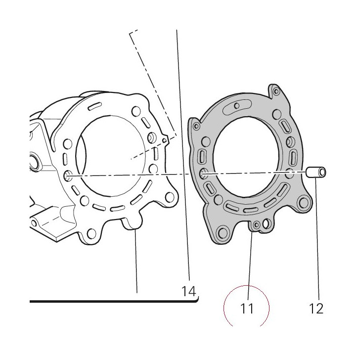 Gasket, cylinder head 78610922A