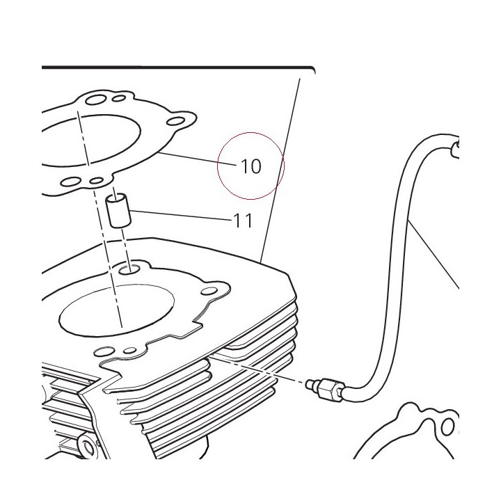 Gasket, cylinder head 78611301B