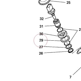Aluminium gasket 78710081A