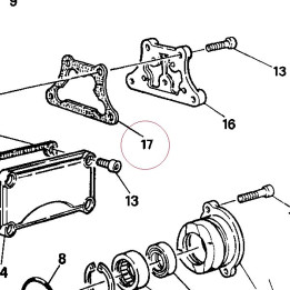 Cover gasket 78810103A