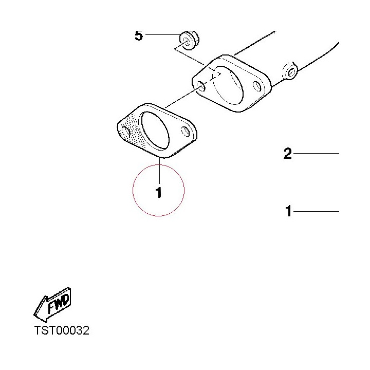 Gasket 78810201A