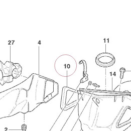 Right gasket 78810451A