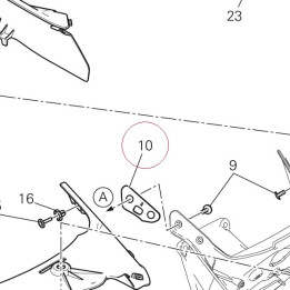 Gasket internal right 78811231A