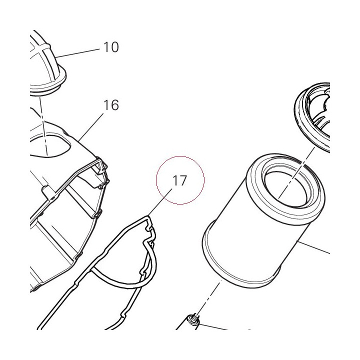 Gasket 78811701A