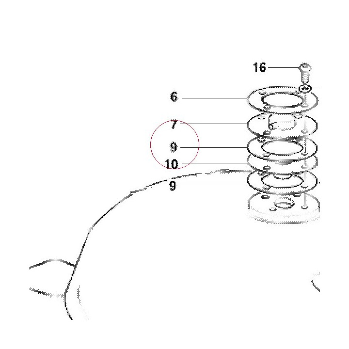 Gasket 78910041A