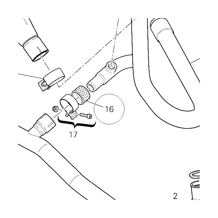 Gasket, exhaust pipe 79010221A