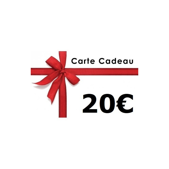 CARTE CADEAUX 50 EUROS