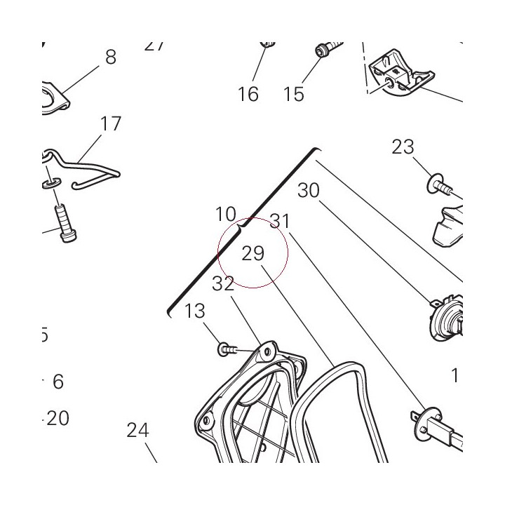 Gasket 79111271A