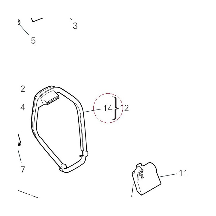Gasket 79111431B
