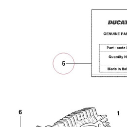 Head-cylinder gaskets set 79120141C