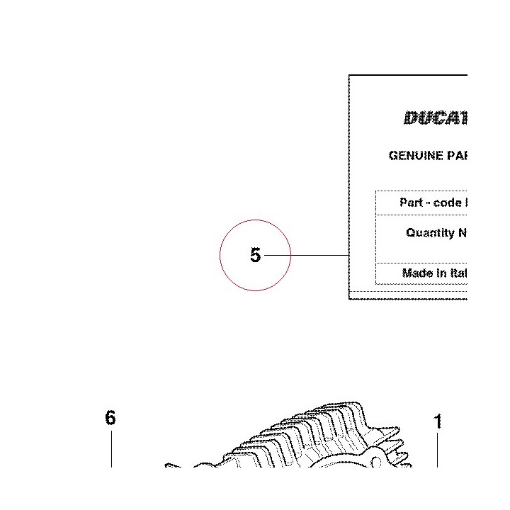 Head-cylinder gaskets set 79120141C