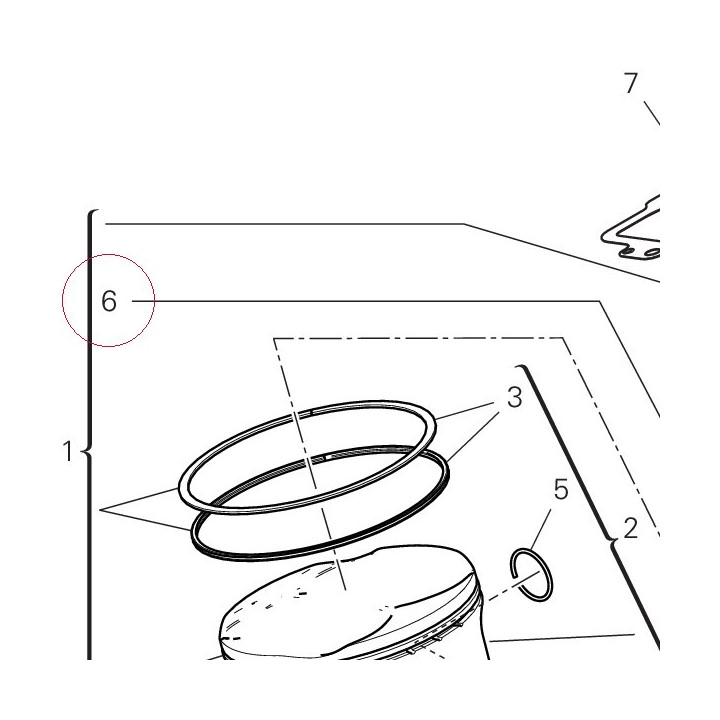 Gaskets set 79120531C