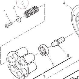 Clutch spring 79710221A