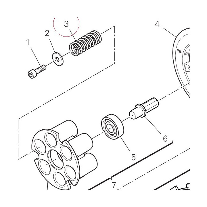 Clutch spring 79710221A