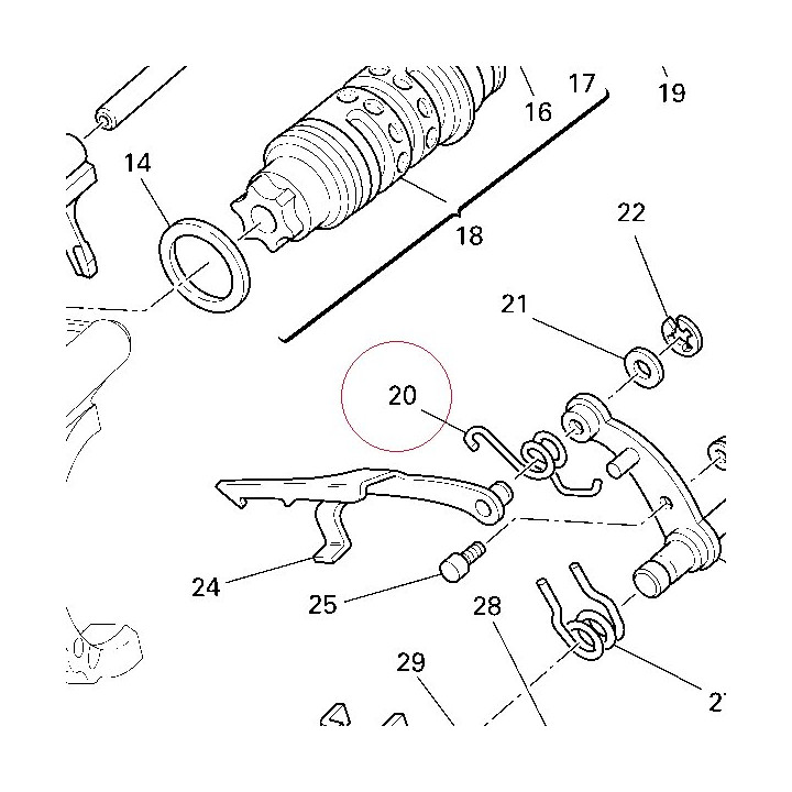 Return spring 79910251A