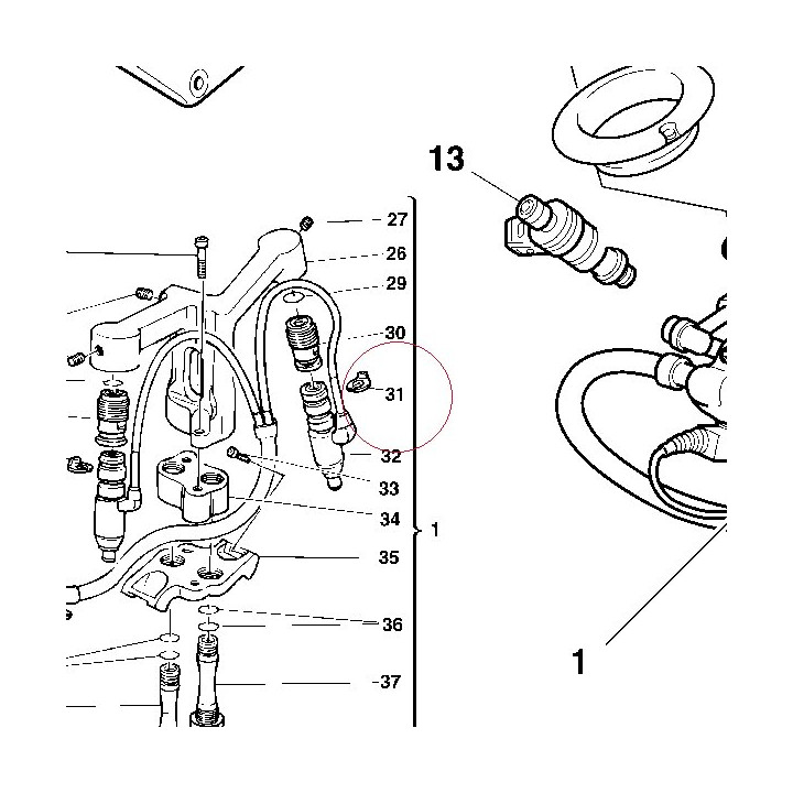 Outer spring 79910851A