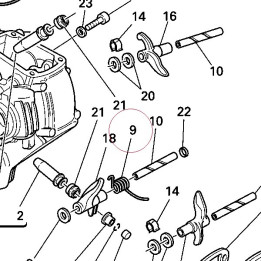 Spring, closing rocker arm 79912472A