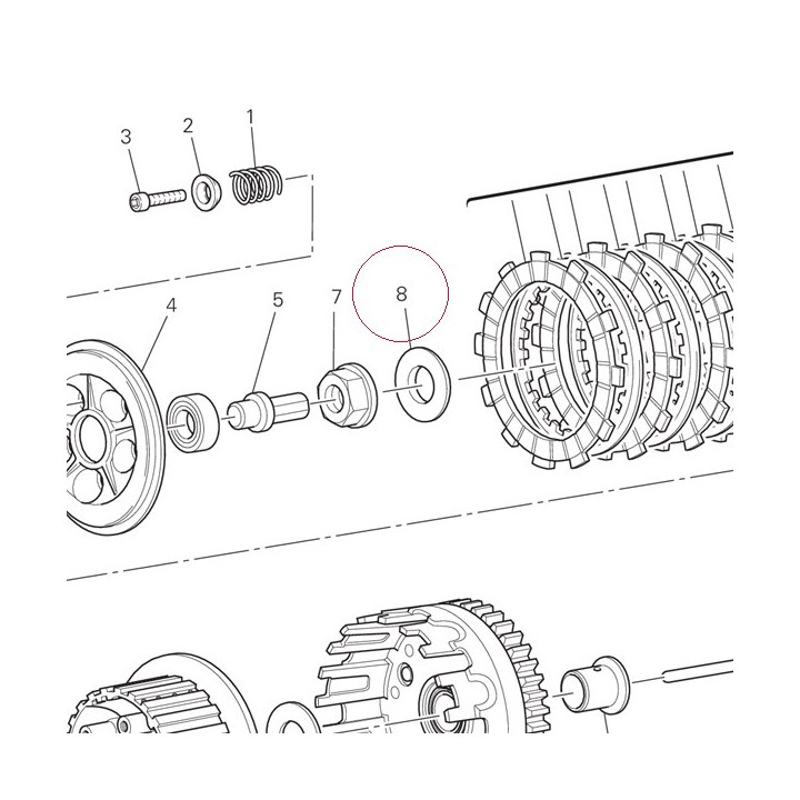 Spring washer 79950012A