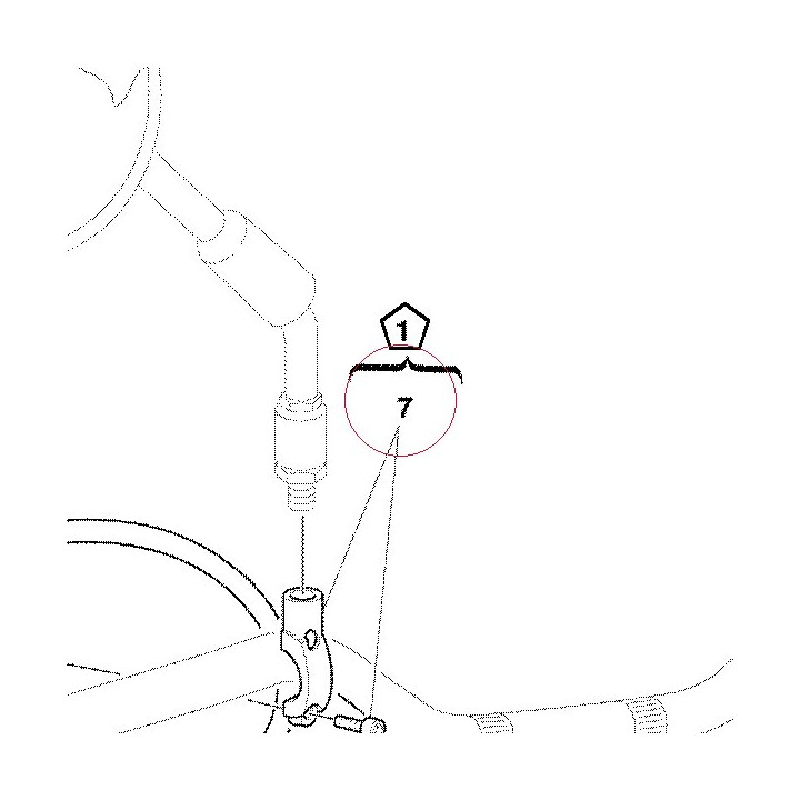 Bracket, master cylinder 800047420