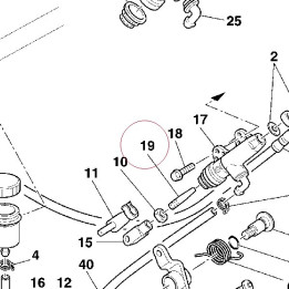 Rod, brake 800062586