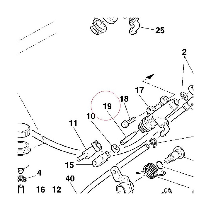 Rod, brake 800062586