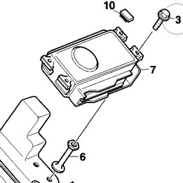 Screw te M6X1X16 CH8 800062727