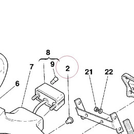 Vibration damper pad 800066308