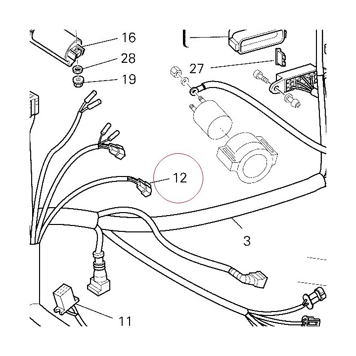 Connector, 6 way 800066526