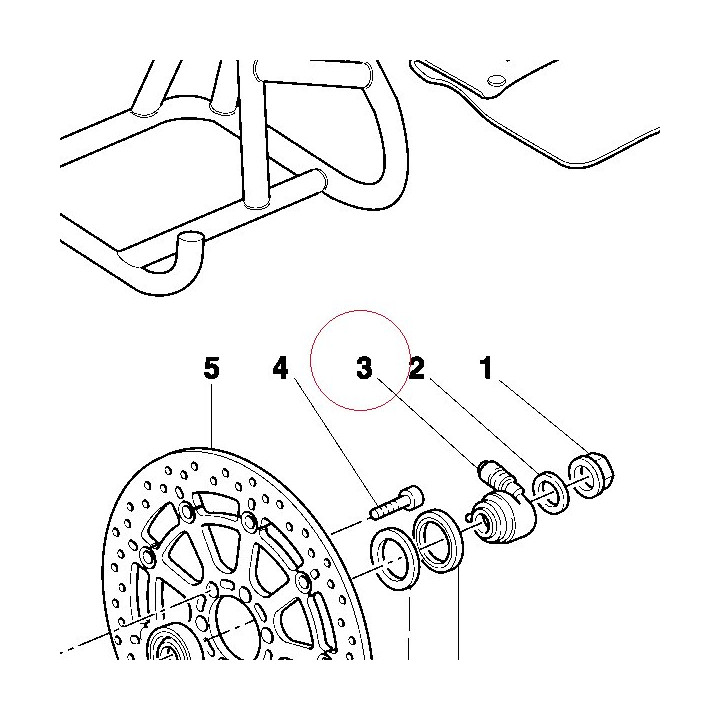 Speedometer gear 800074049