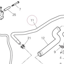 Breather pipe 80012301A
