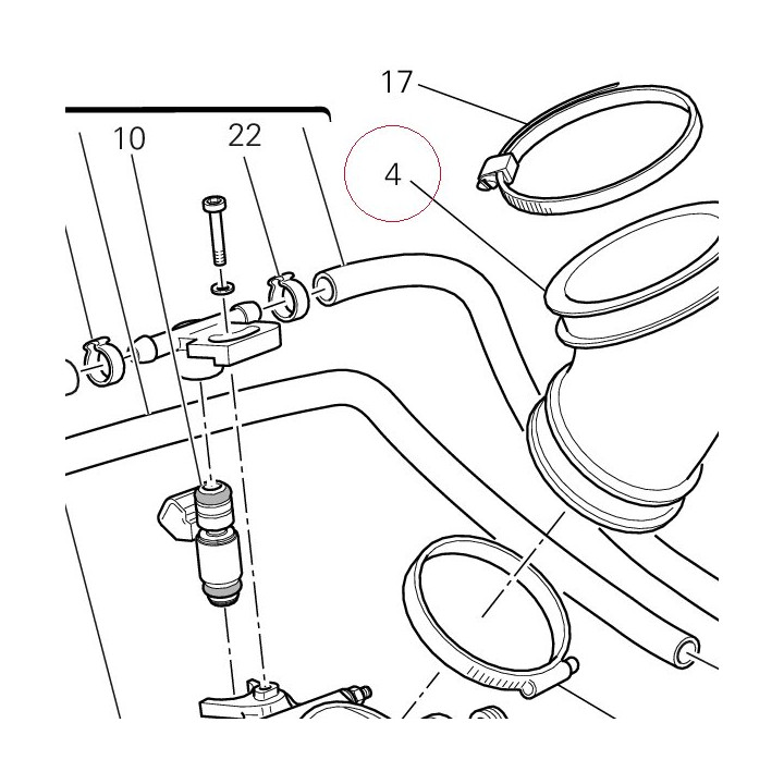 Joint, air cleaner 80110271A